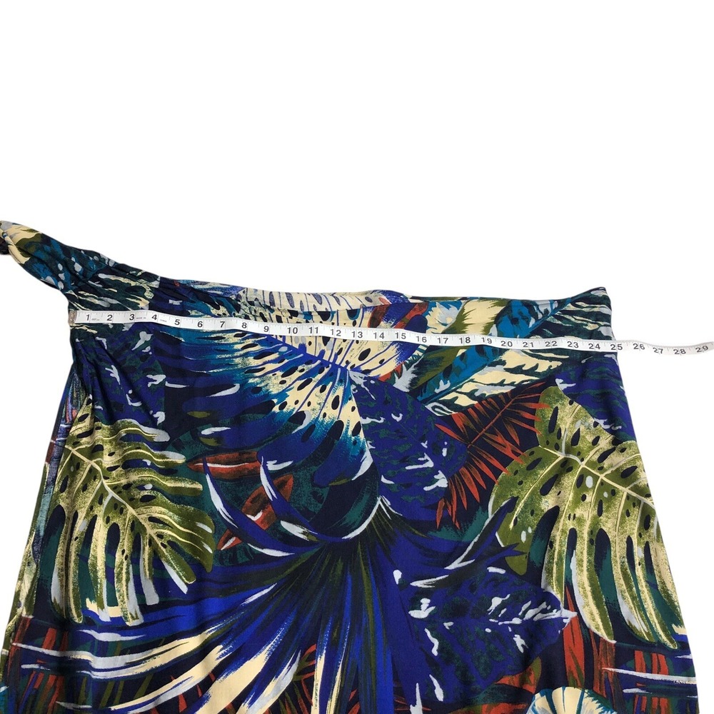 VTG Pacific Connections Sarong Wrap Skirt Womens One Size Floral Resort Coverup - Picture 8 of 10